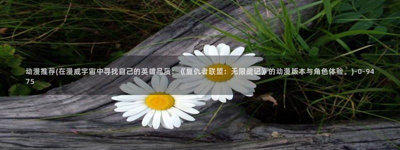 未来日记动漫：动漫推荐(在漫威宇宙中寻找自己的英雄品质：《复仇者联盟：无限战记》的动漫版本与角色体验